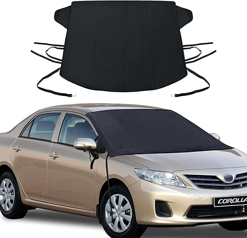 Cubierta para parabrisas de automóvil para hielo y nieve para Toyota Corolla Yaris Prius y para Nissan Maxima Sentra Leaf, cubierta de nieve para