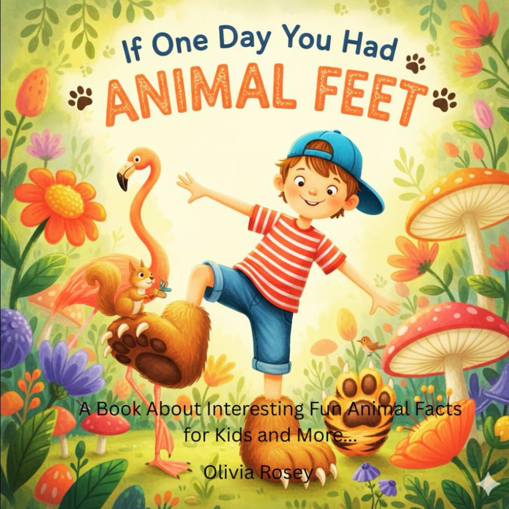 If One Day You Had Animal Feet: A Book About Interesting Fun Animal Facts for Kids and More...