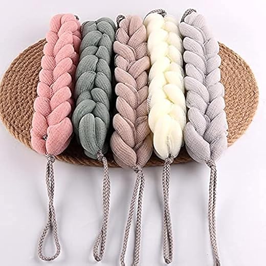 ELECSA Back Scrubber Set - Exfoliating Sponge Pack