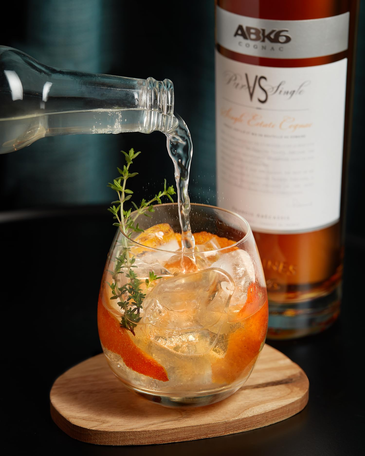 Abécassis Cognac VS Pure Single 0,7 l Französischer Cognac Digestif Aprikosennote