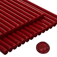 Vista 1 de Nuanchu 26 barras de cera para sellar pistolas de pegamento para sellos de cera y letras retro vintage, sellado de pistola de pegamento