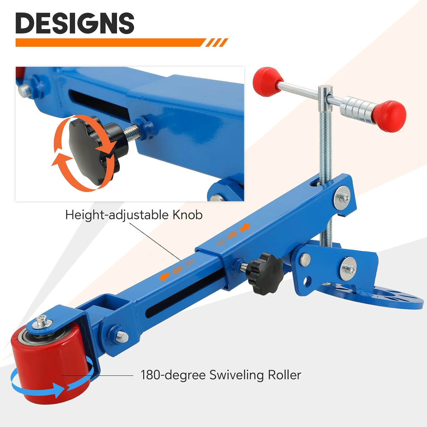 Fender Roller Tool Rolling Reforming Extending Tools | Professional Heavy Duty Fender Roller Tool for Wheel Arch Reforming and Flaring, Wheel Fitment Tool for Automobile Maintenance Blue