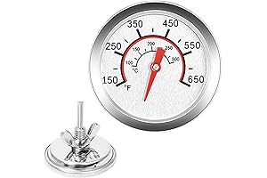 1.85\" Charbroil Grill Thermometer Replacement Gauge