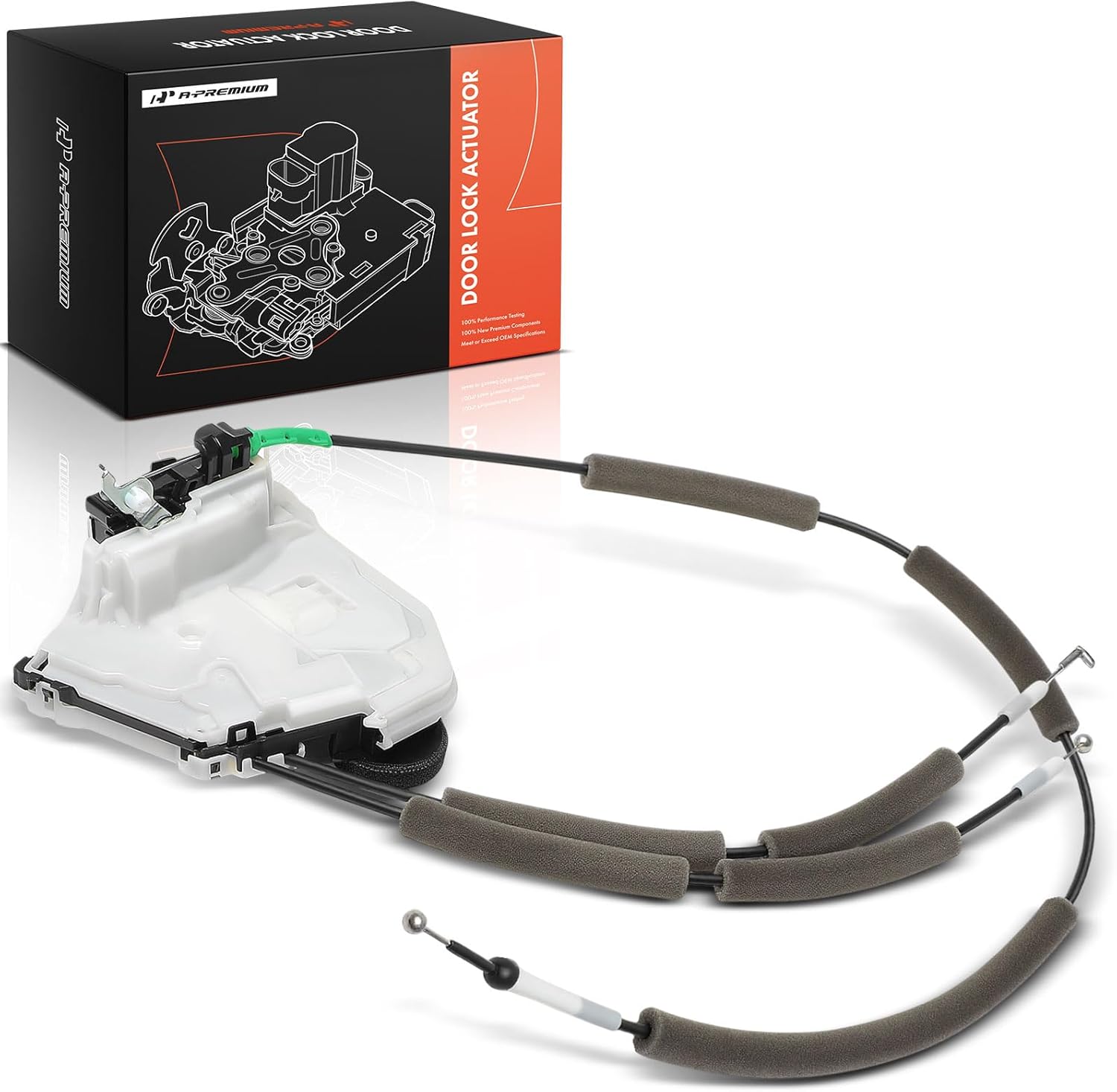 A-Premium Rear Right Passenger Side Door Lock Actuator Compatible with Nissan Sentra 2020 2021