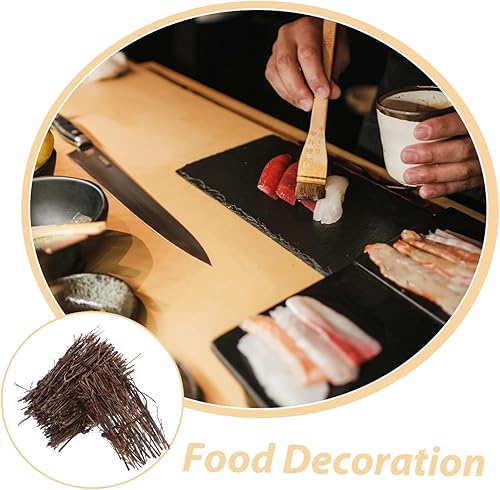 Miniatura 7 de Hemoton Plato de sashimi, 6 piezas, arreglo de productos de fotografía, accesorios de decoración de placa de sushi, tapete de sushi, plato de sushi,