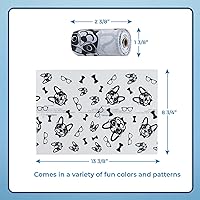 Vista 62 de Best Pet Supplies - Bolsas para limpieza de excremento de perro, rollo de repuesto, uso en exteriores, a prueba de fugas y desgarros, plástico