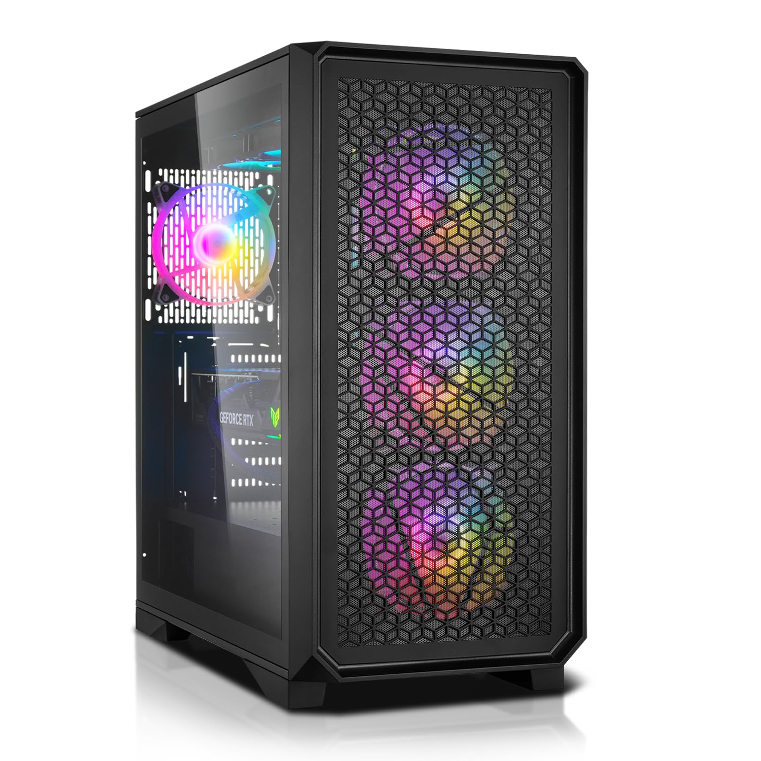 Ryzen 7 9800X3D High-End Gaming Desktop, NVIDIA RTX 5070 12GB, 32GB DDR5 High-Speed, 1TB M.2 SSD, Win 11 Pro, MSI Water Cooled, Extremely