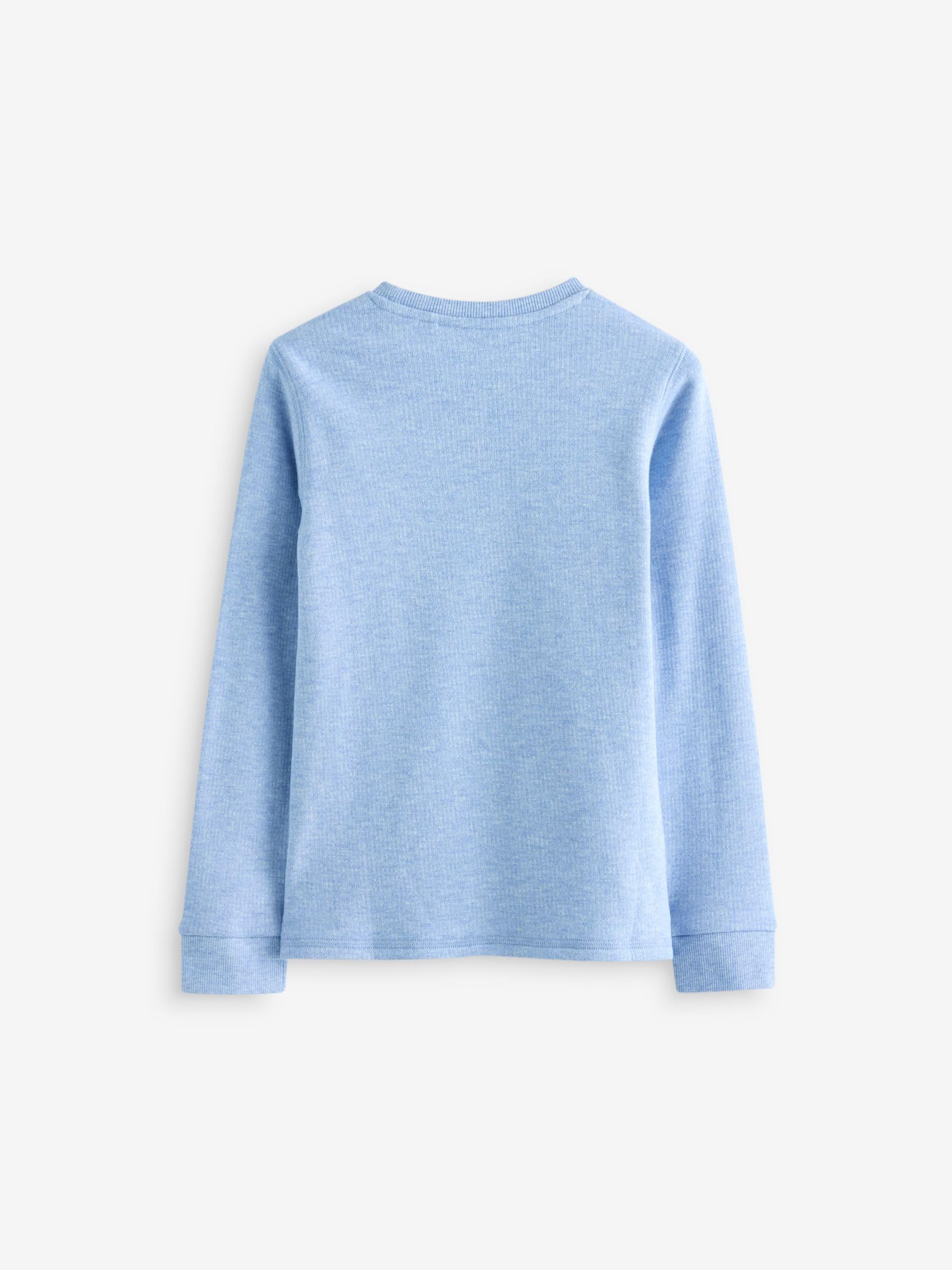 NEXT Niños Pack de 2 Camisetas térmicas de Manga Larga Azul/Azul Marino 15 Años-16 Años