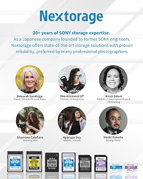 Nextorage NX-B2PRO Series CFexpress Type-B 4.0 Memory Card - 165GB