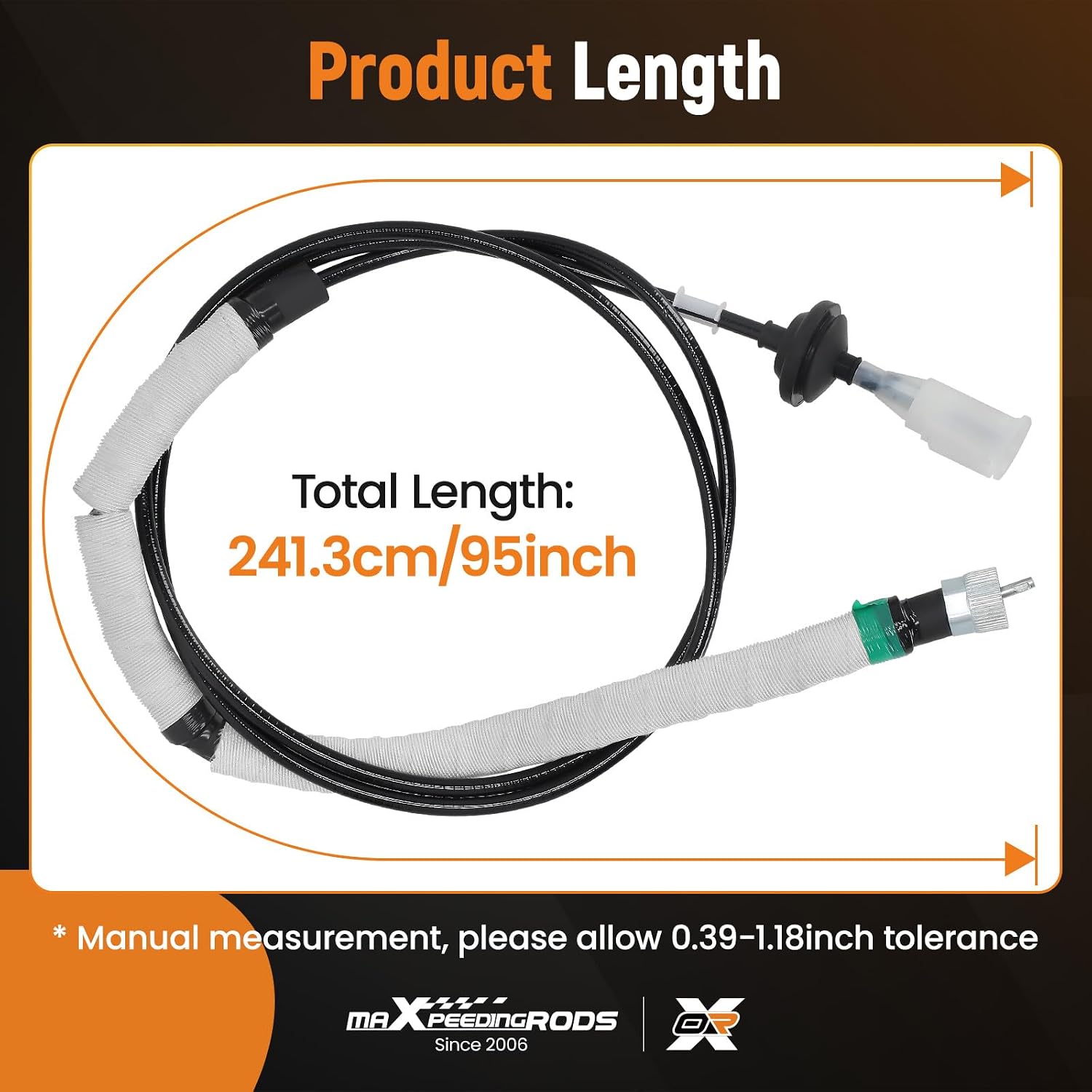 maXpeedingrods Speedometer Cable for Toyota T100 DLX 1994-1998 883710-34090, 8371034090