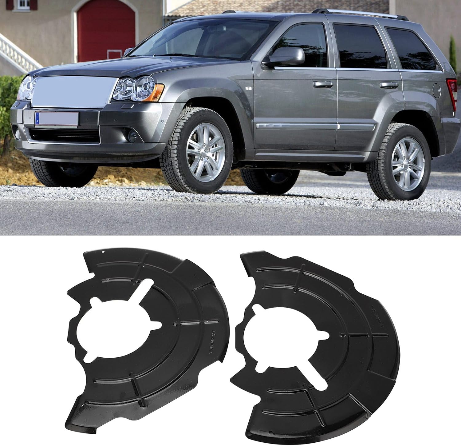 フロント ブレーキ ディスク - グランド チェロキー 2005 ～ 2010、コマンダー 2006 ～ 2010 用の強度保護 -