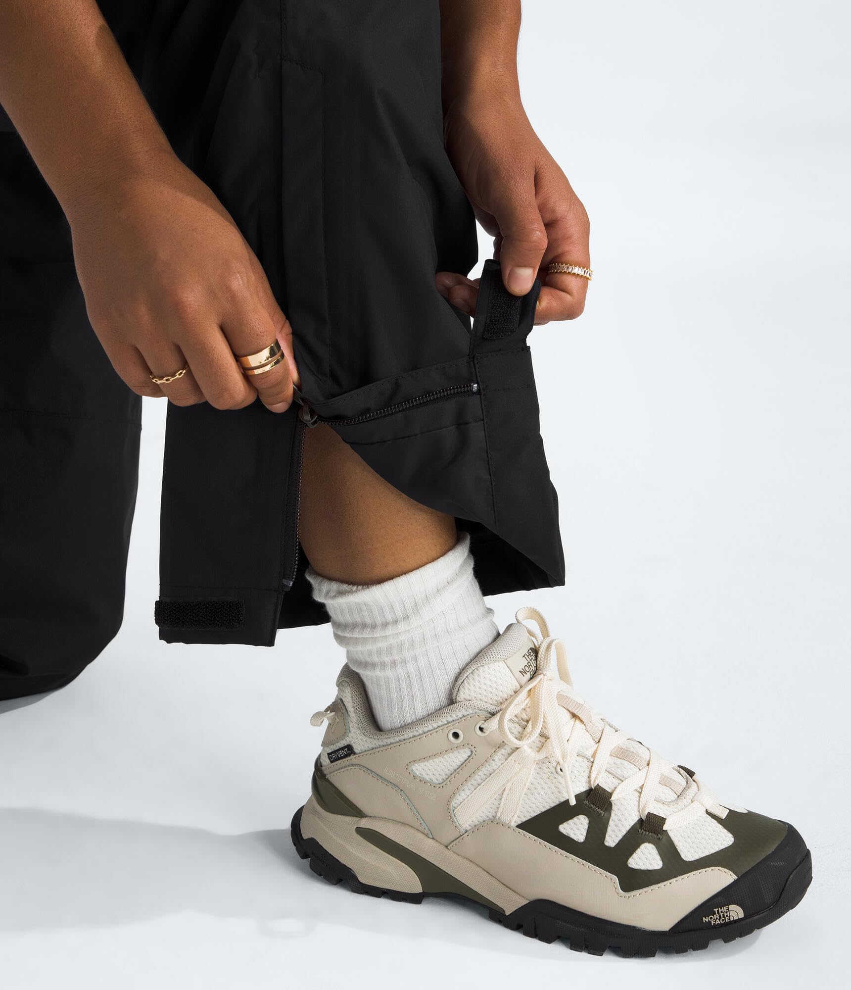 THE NORTH FACE Women's Antora Rain Pant | Waterproof & Breathable With Elastic Waistband, Adjustable Internal Drawcord