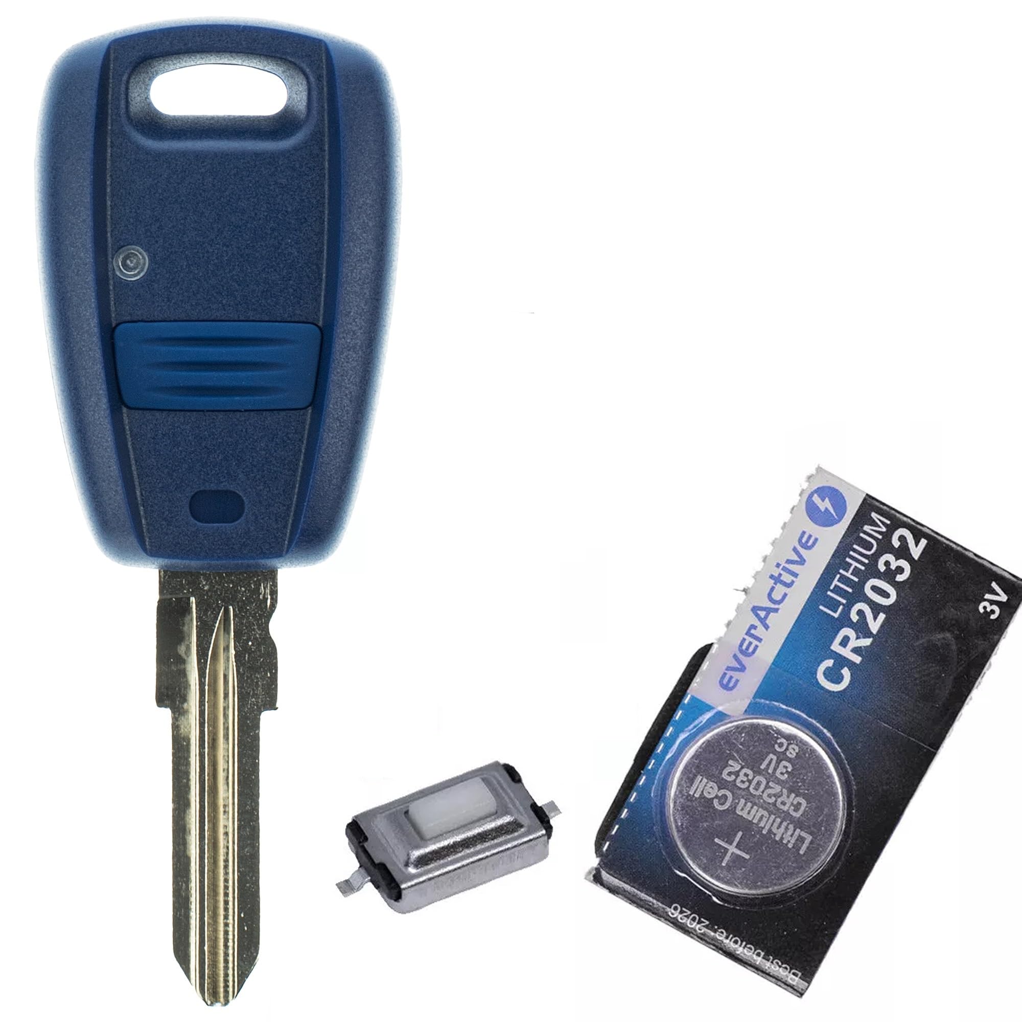 Kit Riparazione Telecomando Chiave Auto Per Mini Cooper R50 R53 - 2 Pulsanti + Custodia + Batteria CR2032 Varta - 3