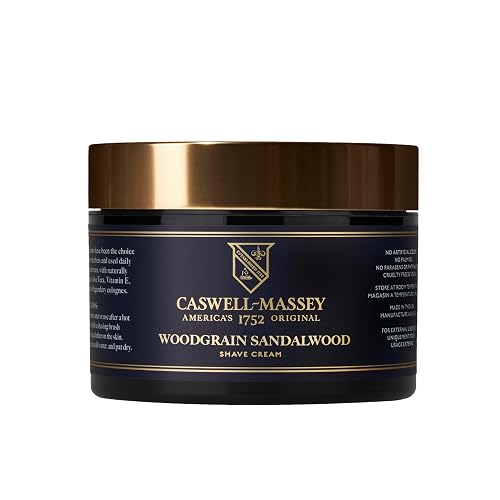Caswell-Massey Heritage Woodgrain Sandalwood Shave Cream