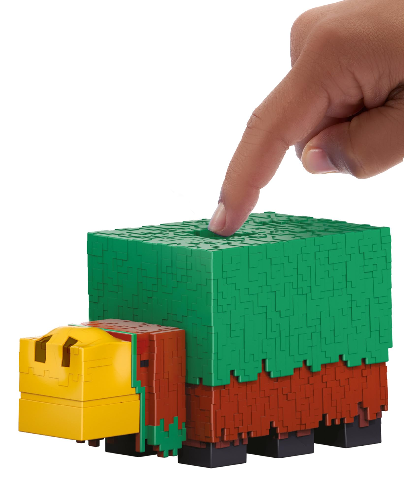 Mattel Minecraft Sniffer Action Figure with Game-Accurate Sounds, 3.25-inch Scale Collectible Toy, Pixelated Design, HXM85 - Image 2