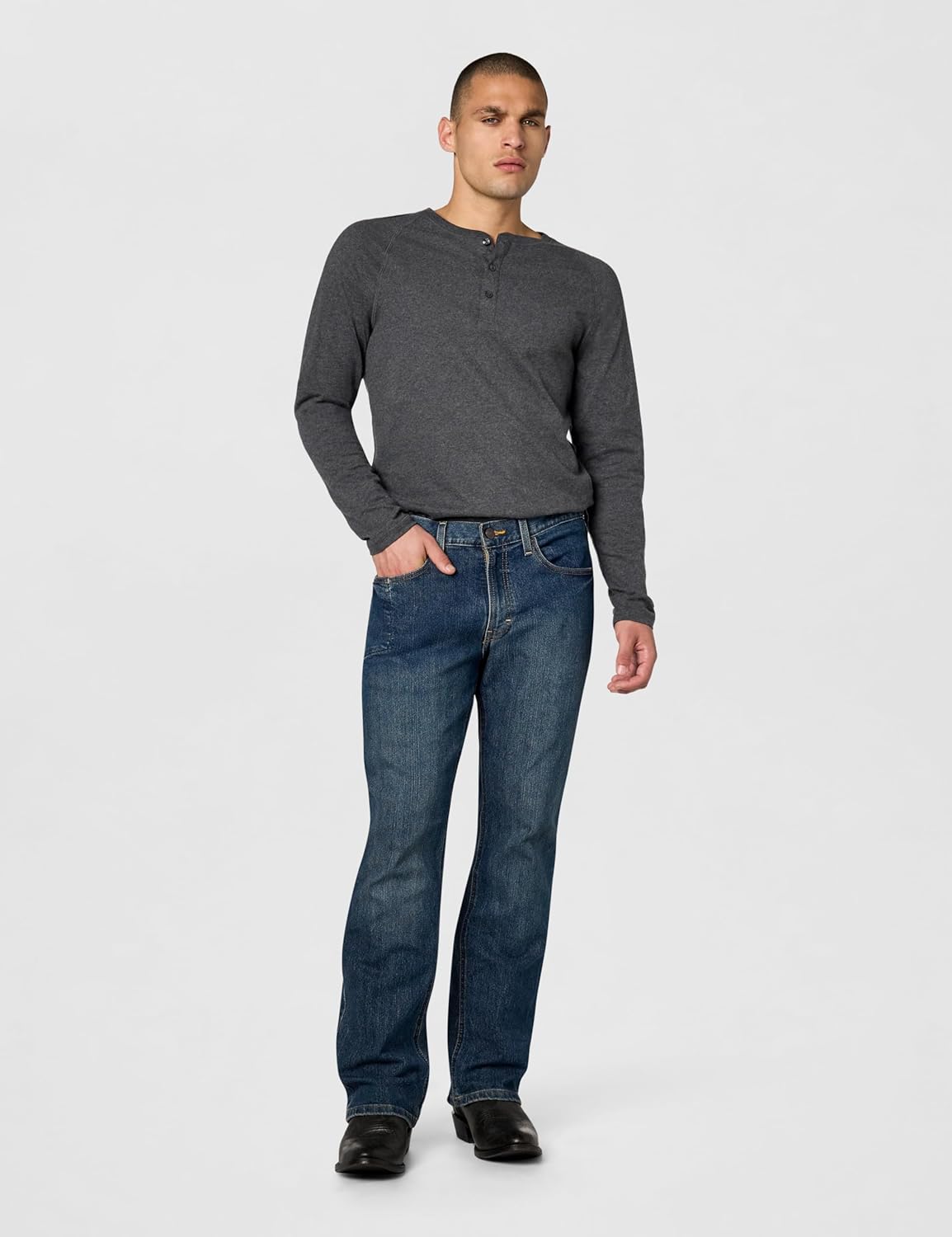 Rebar M4 Relaxed DuraStretch Basic Boot Cut Jean - Image 3