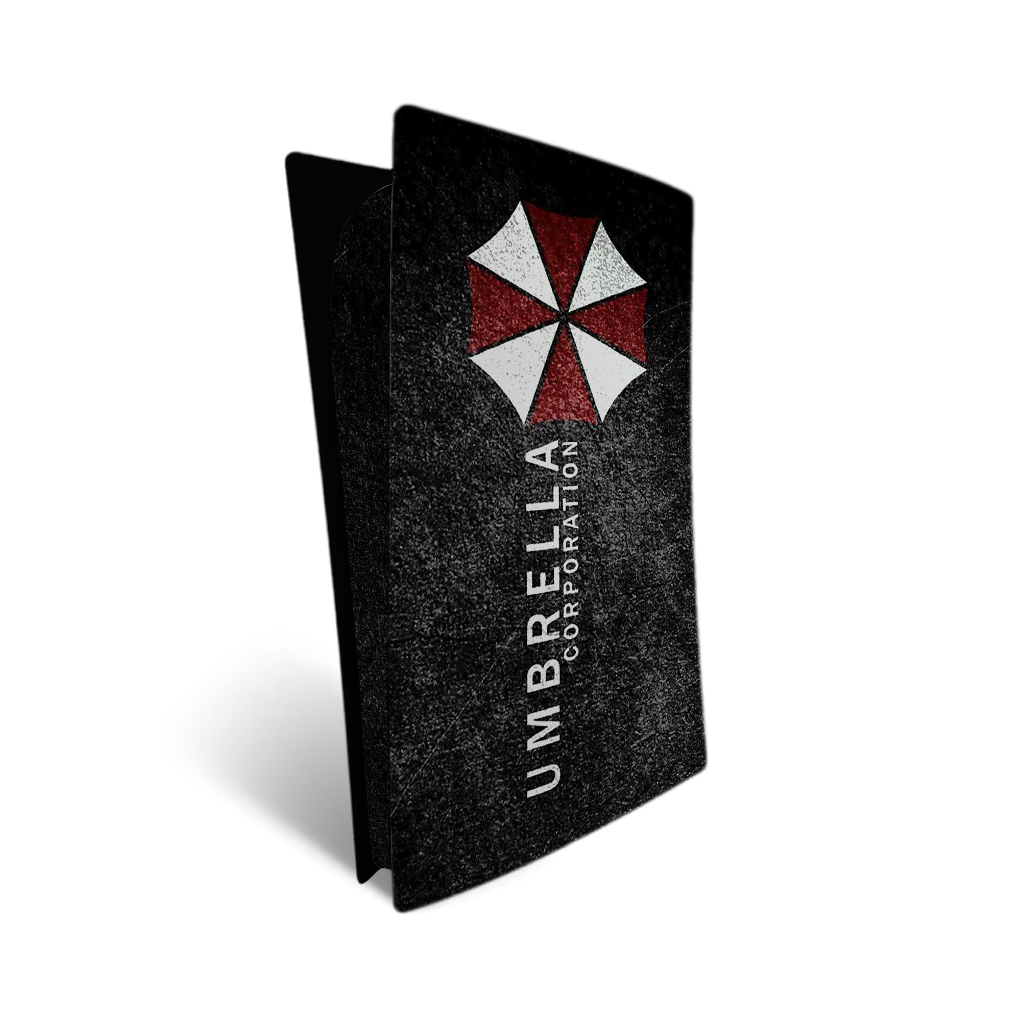 MaD Vision® Extra-Durable Skin Kit per PlayStation (PS5) Digital | Set di Pellicole Adesive in Vinile Opaco per la Console e 2 Controller - per Resident Evil Umbrella Design