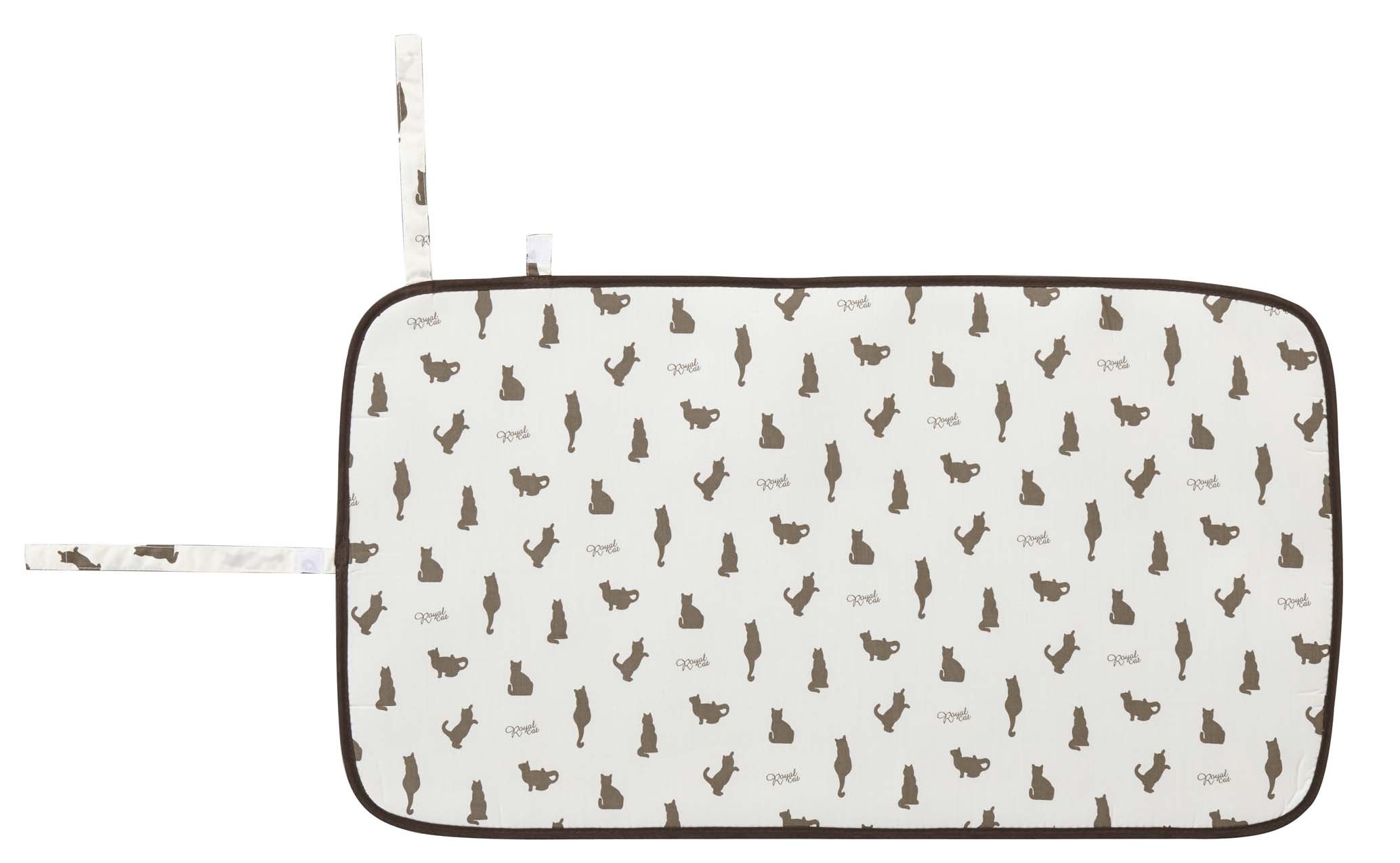 Yamazaki Industries 2689 Spinning Iron Mat, Cat, White