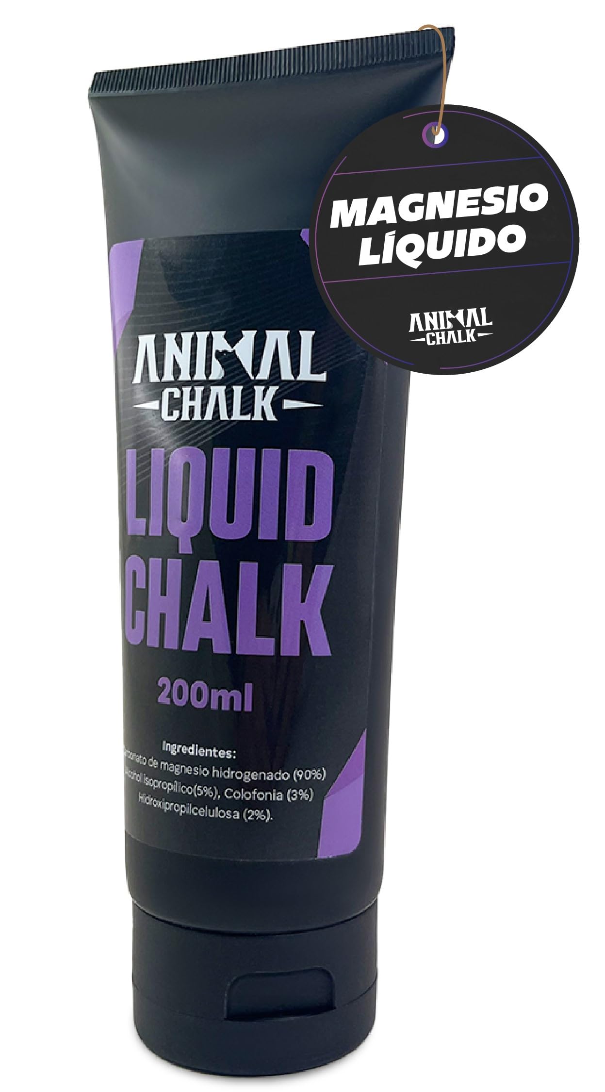 Magnesio Líquido Carbonato de Magnesio 200ml para Gimnasio Crossfit Escalada Levantamiento de Pesas Agarre