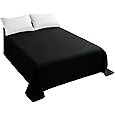 Luxury Flat Sheet on Amazon Elegant Comfort Wrinkle-Free 1500 Premier Hotel Quality 1-Piece Flat Sheet, Twin/Twin XL Size, Navy Blue