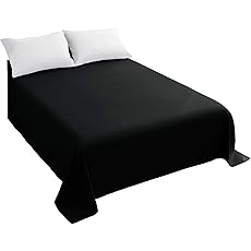 Luxury Flat Sheet on Amazon Elegant Comfort Wrinkle-Free 1500 Premier Hotel Quality 1-Piece Flat Sheet, Twin/Twin XL Size, Navy Blue