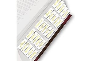 Starboling Bible Tabs: Gold and White Markers