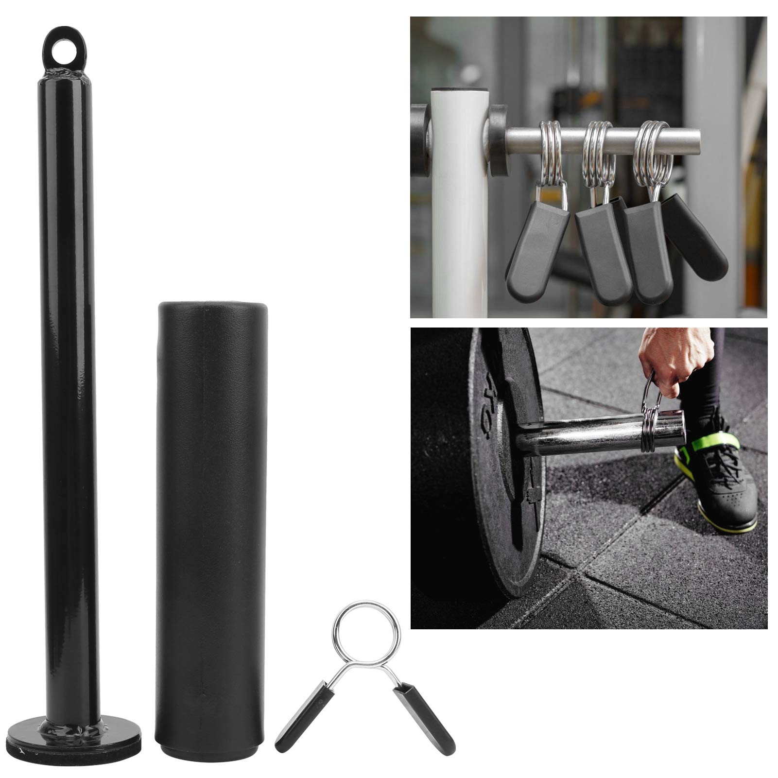 OUKENS Langhantelscheiben-Stützstange, Heimwerker-Zubehör für Fitnessgeräte, Gewichtheben, Ladestift, Langhantelscheibe, Ladestift für das Fitnessstudio zu Hause