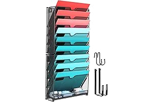 GALASALA Wall File Organizer: Essential Homeschooling Organization Supply