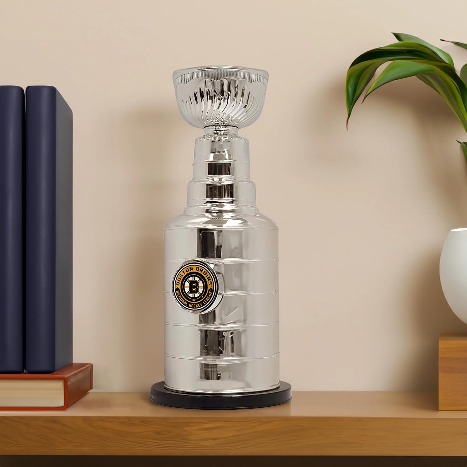 Mustang Boston Bruins Stanley Cup Coin Bank