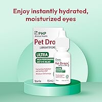 Vista 5 de Pet Health Pharma Cistane Ultra Lubricant Eye Drops 0.5 fl oz - Gotas para los ojos Hydration Boost (fabricado en Estados Unidos)