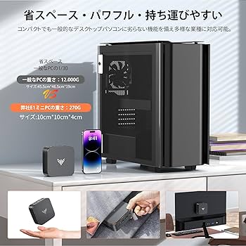 Amazon.co.jp: NiPoGi ミニpc n150 4C/4T 最大3.60GHz WIFI6/BT5.2