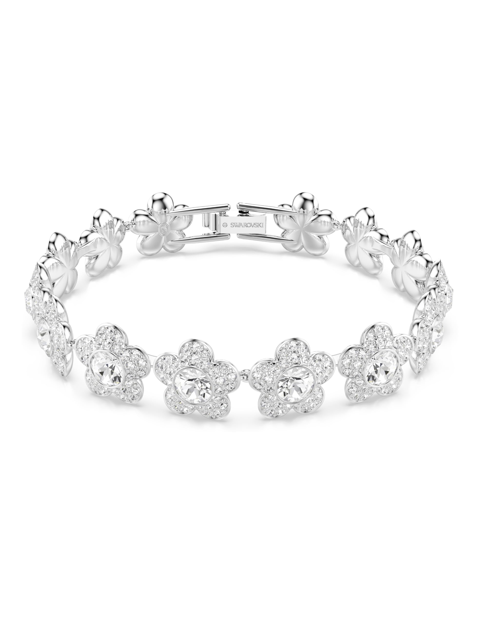 Swarovski 5749182 x Ariana Grande Flower Round-Cut Rhodium- Jewellery