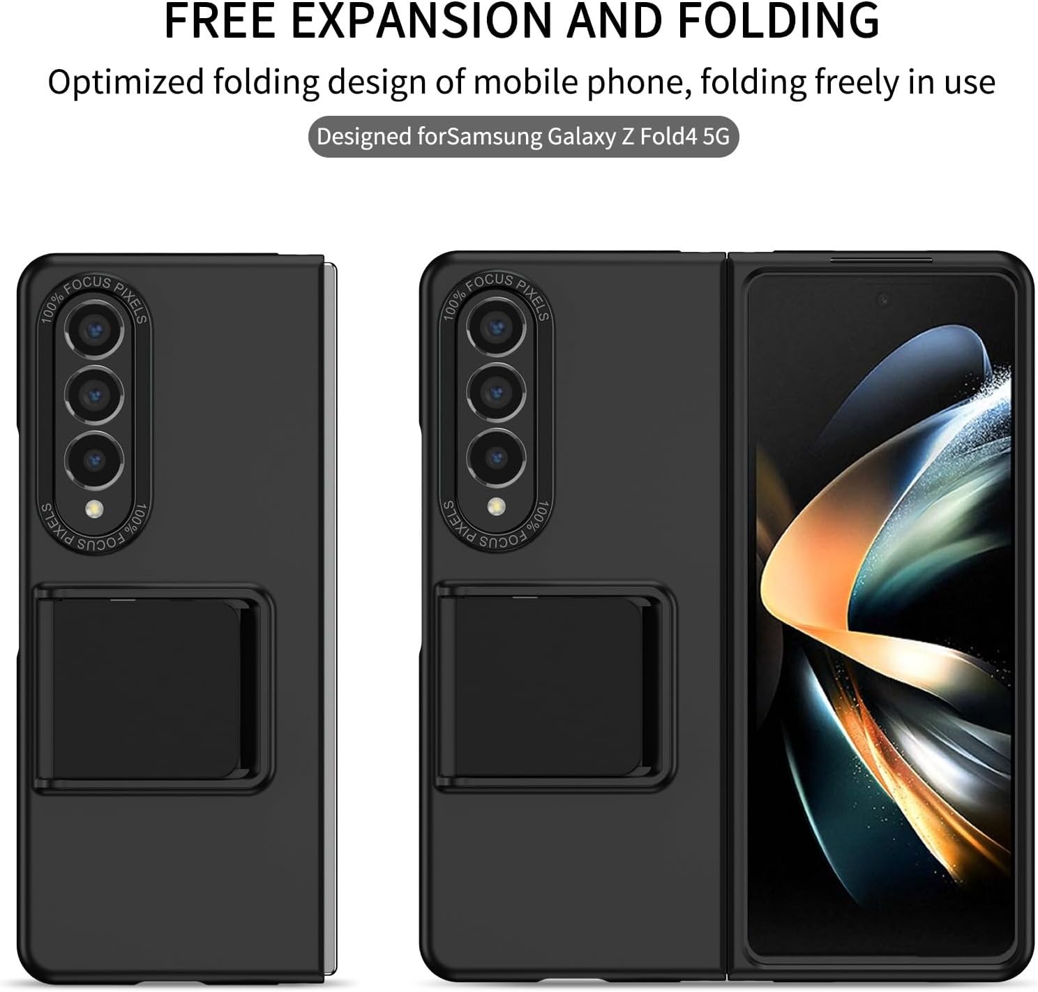 for Samsung Galaxy Z Fold 7 Case: Shockproof Rugged [Adjustment Bracket][Anti-Fingerprint] Durable Protective Cover (Green,fold 7)