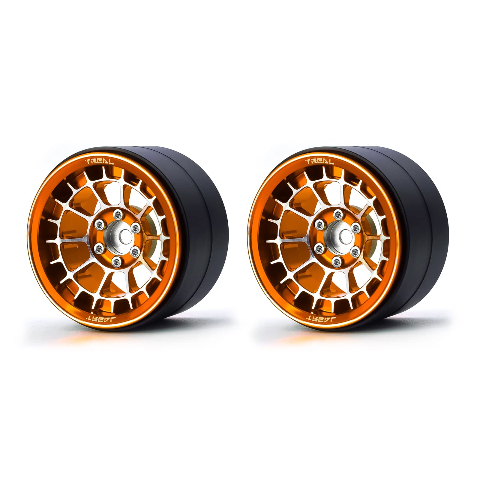 Amazon.com: Treal Aluminium 2.2 Beadlock Wheels Rims(2) pcs Fit RC