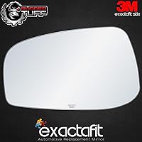 Vista 3 de exactafit 8227L - Espejo de repuesto para espejo lateral del conductor compatible con Volvo S60, S80, V70 2004, 2005, 2006