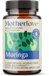 Motherlove Organic Moringa Lactation Supplement for Milk Supply