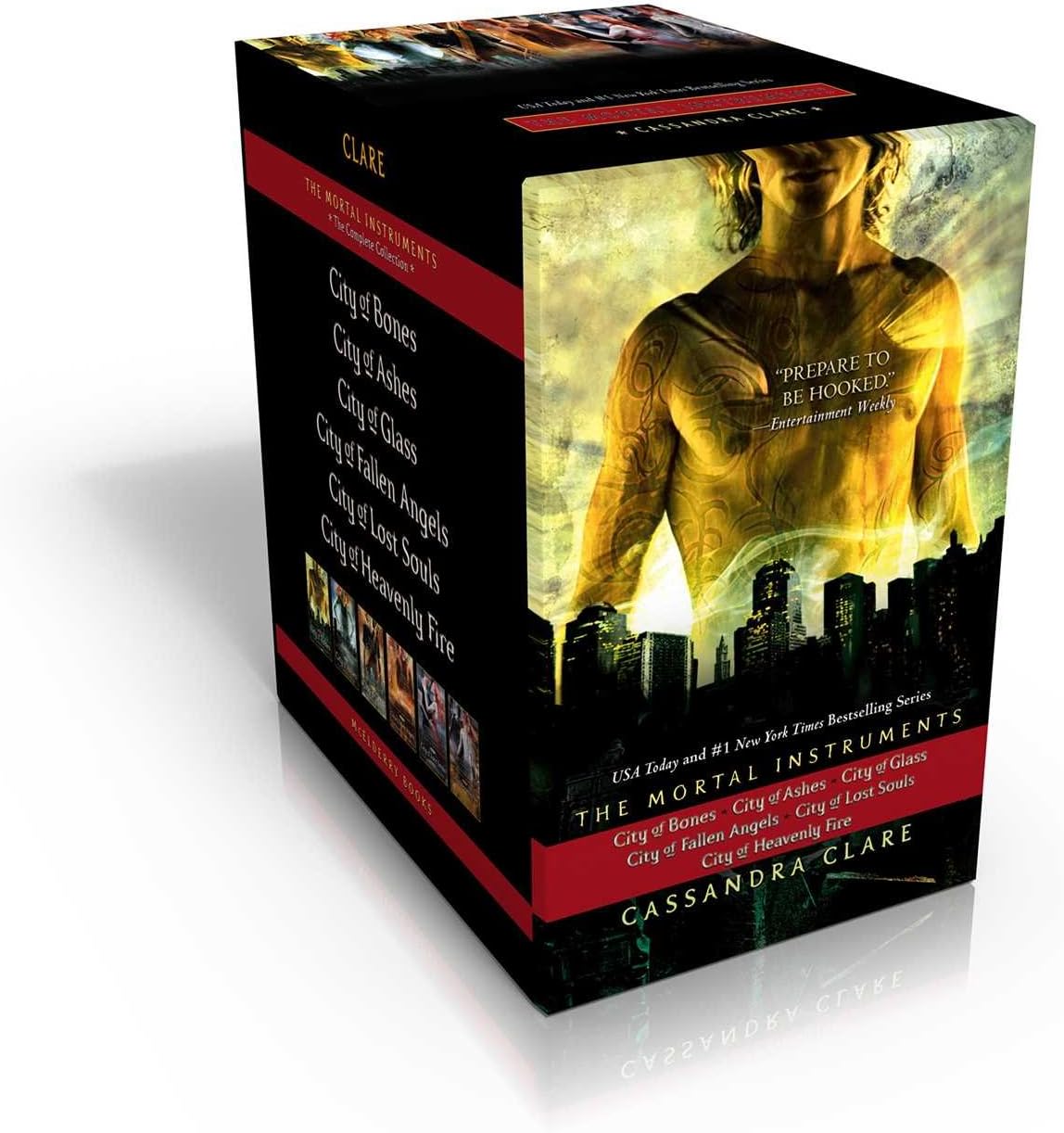 The Mortal Instruments, the Complete Collection (Boxed Set): City of Bones; City of Ashes; City of Glass; City of Fallen Angels; City of Lost Souls; City of Heavenly Fire