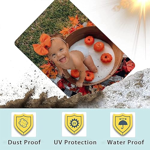 Miniatura 6 de Letreros de metal personalizados, letreros de estaño personalizados con logotipo de texto, imagen, impermeable, letreros de aluminio personalizados