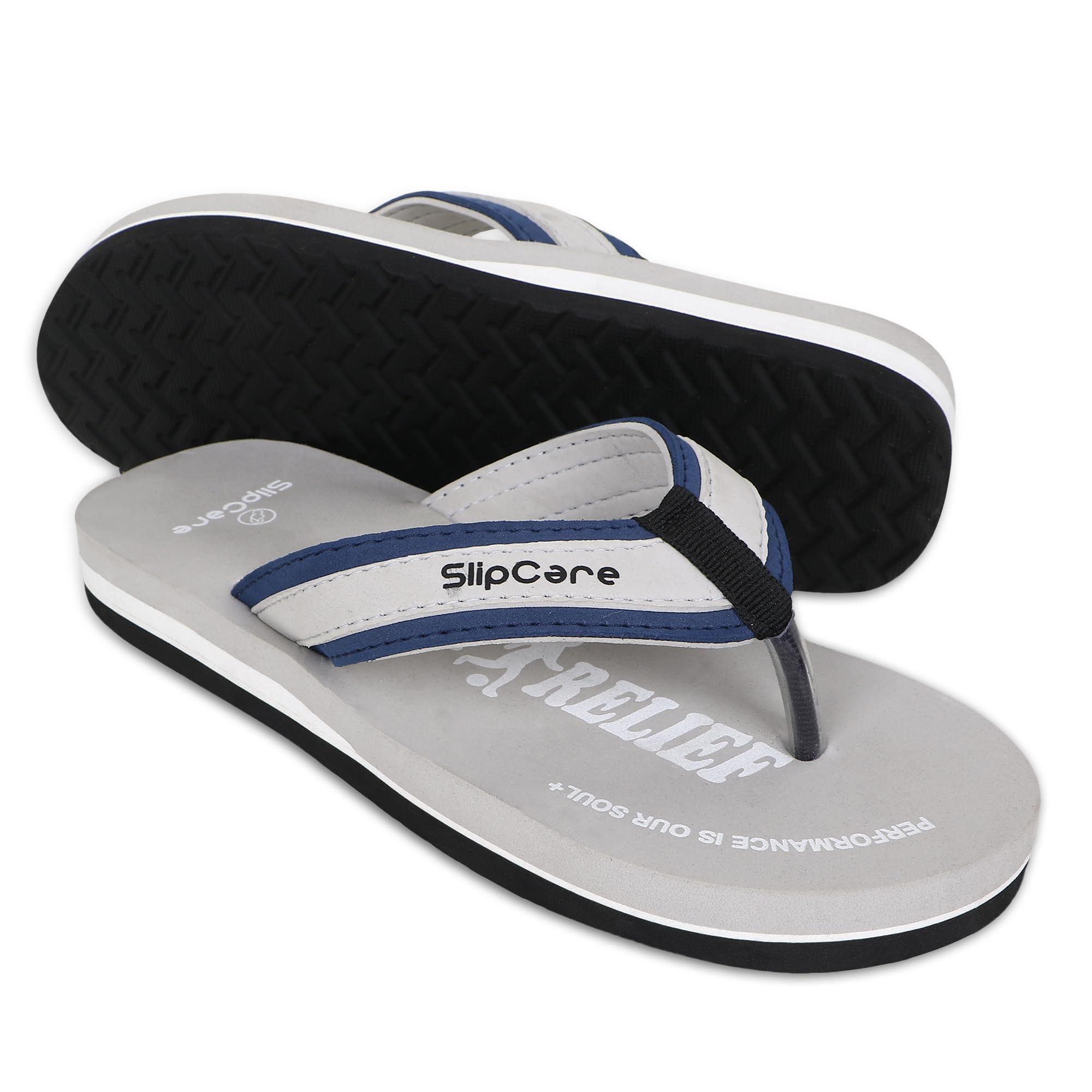 slipcare Men soft and comfortable lightweight ortho slipper and flip flops | Men's Extra Soft Ortho Care Diabetic & Orthopedic Slippers | Extra Soft Doctor Ortho Slippers for men-picture-24