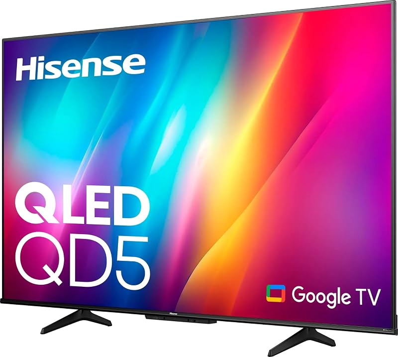 Hisense 50" Clase QD5 Serie QLED 4K UHD Smart Google TV 50QD5N