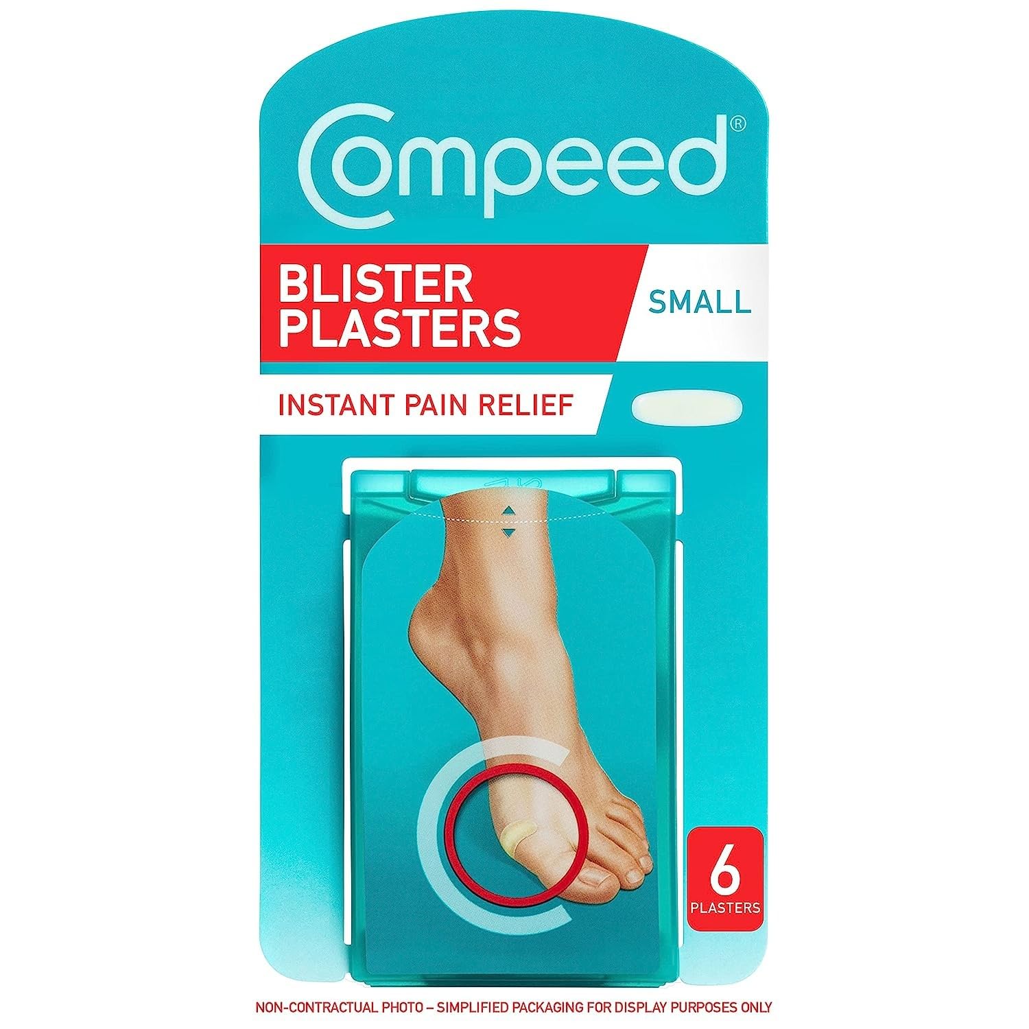Compeed Blister Bandage For Foot Toe Rubbing Protection, Breathable