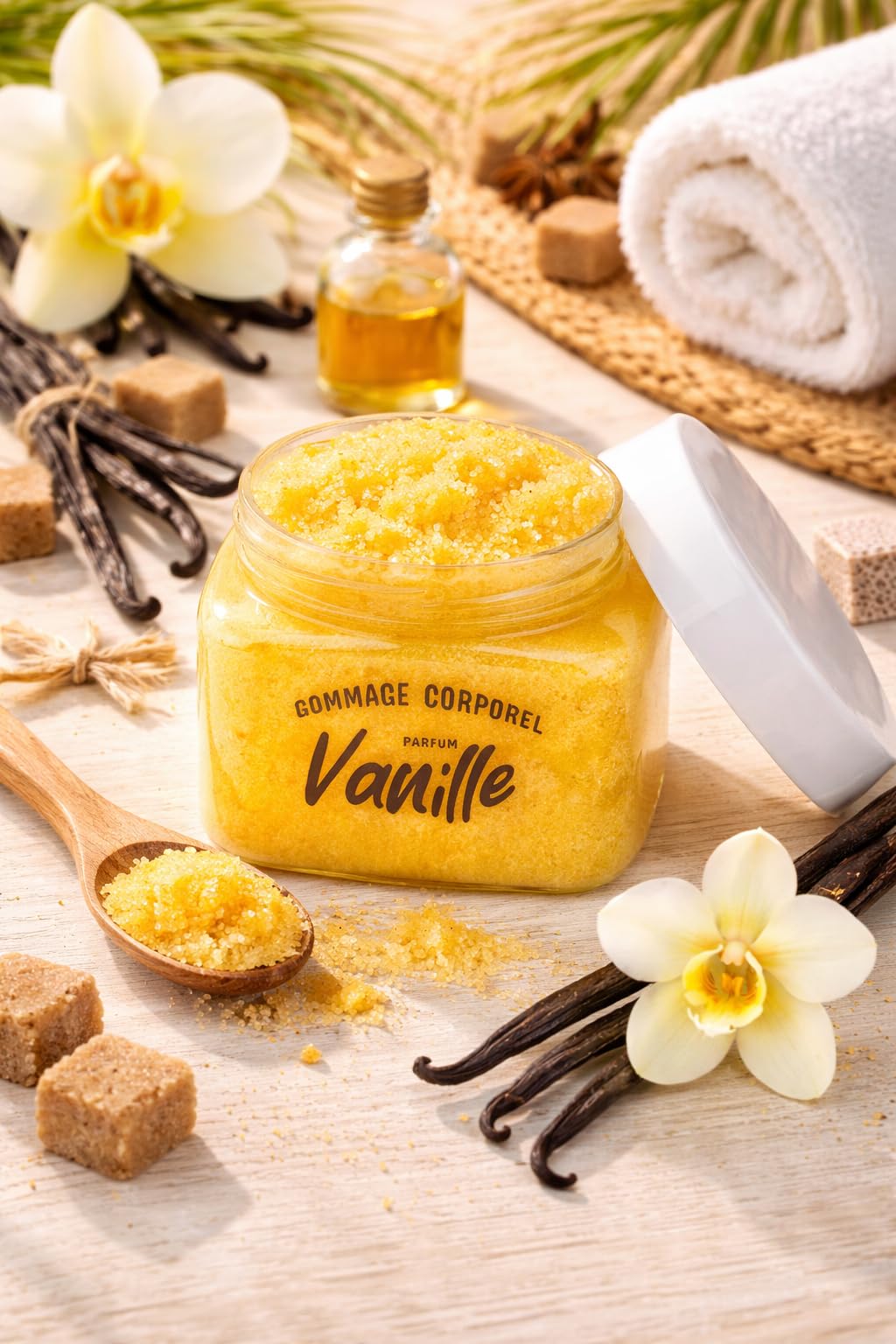 French Tendance Gommage Corporel Exfoliant Hydratant Doux 470 gr