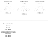 Vista 4 de Baudville Trofeo de cristal de jade grabado, premio para empleados, en forma de pico con detalles cincelados y base rectangular, grabado