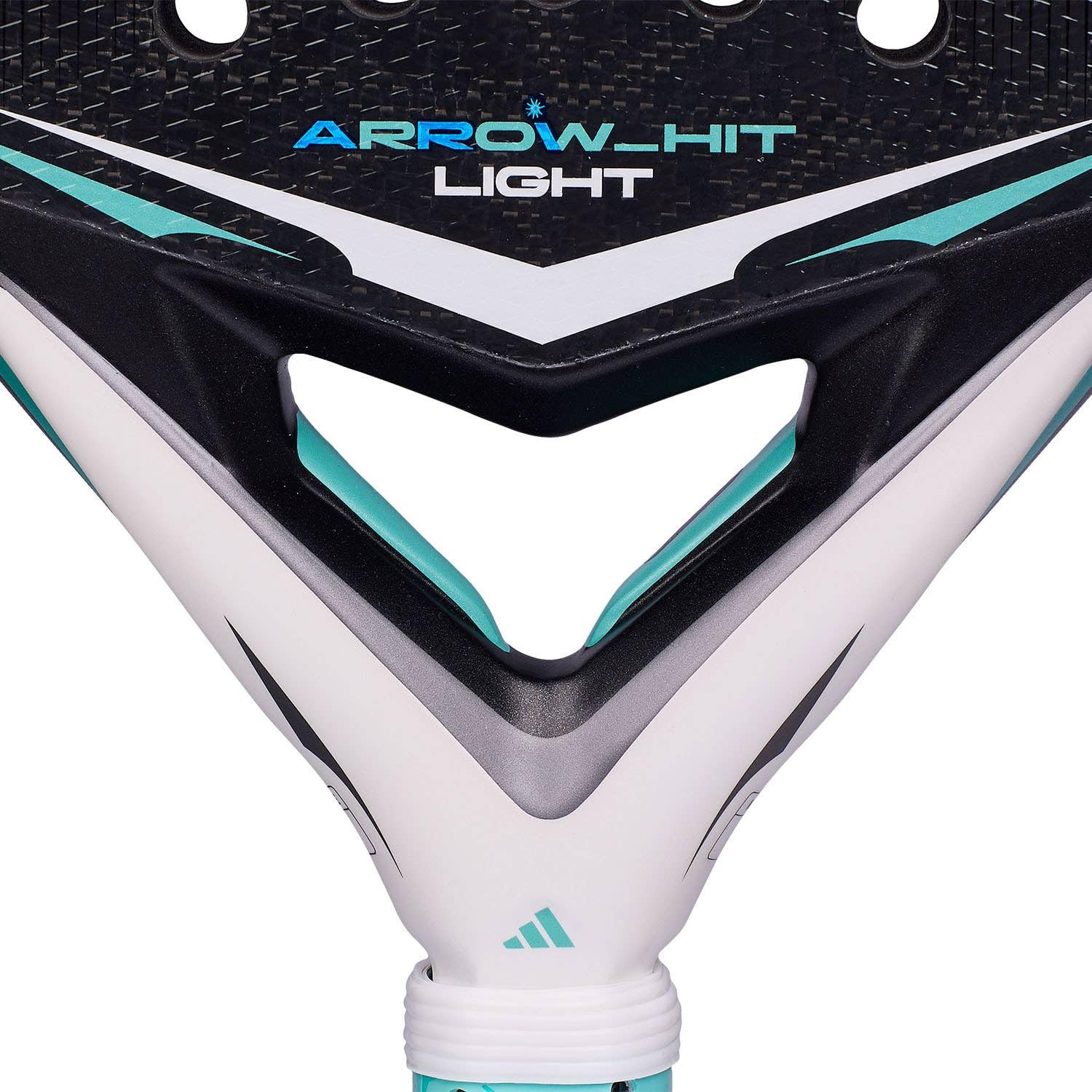 Pala de pádel adidas Arrow Hit Light ARI Sanchez, roja, Forma Diamante, Goma eva Soft Performance, Fibra ASC