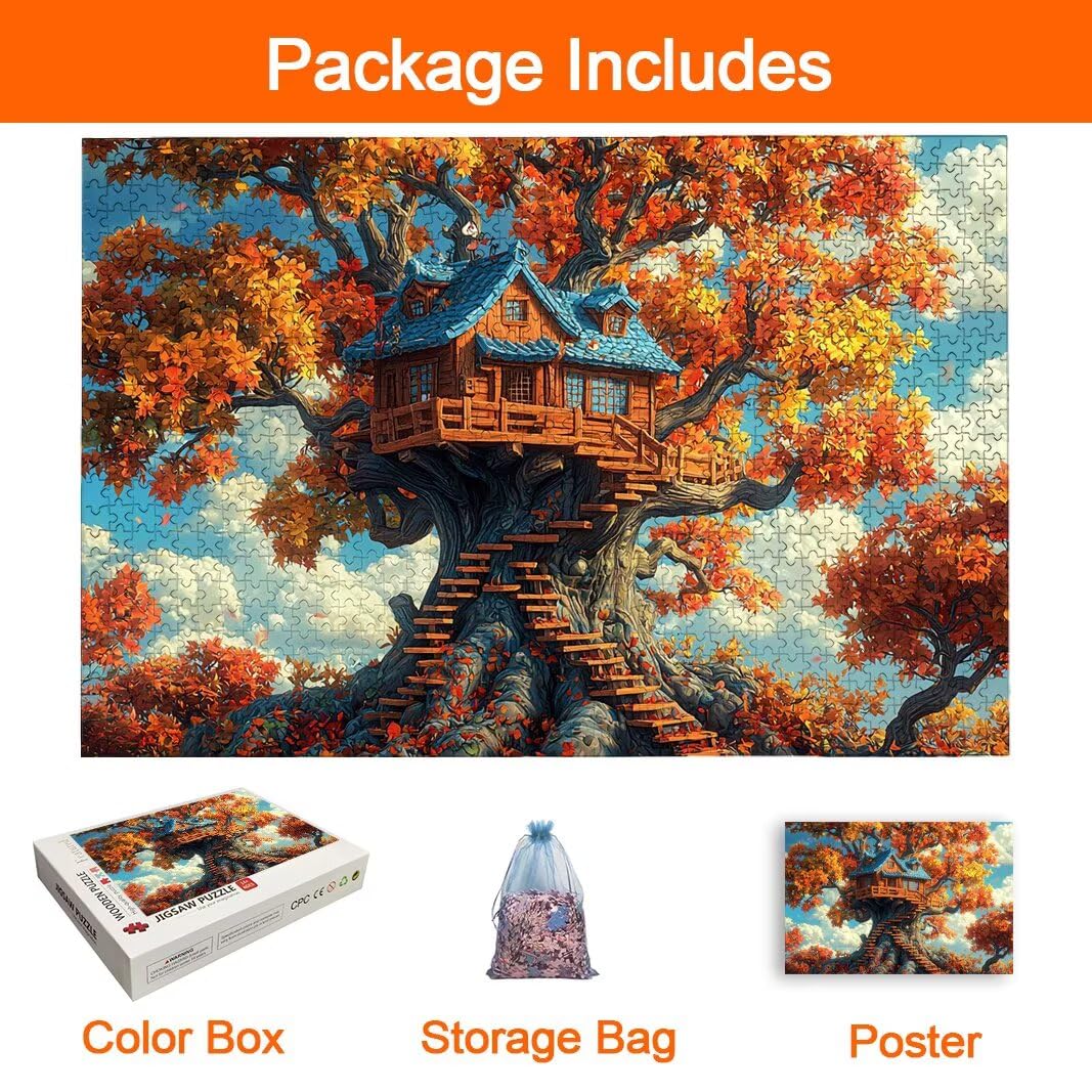 Puzzle 2000 Pezzi, Puzzle Albero, Misura: 100x71cm, Regalo Donna/Uomo -8797