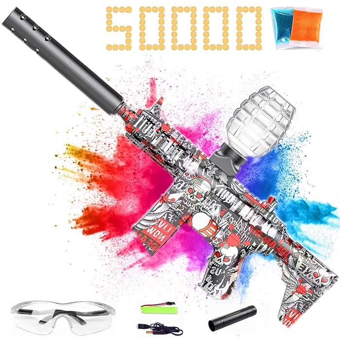 Buy Gel Ball Blaster (Rifle M4A1), Electric Gel Blaster Gun for Fun