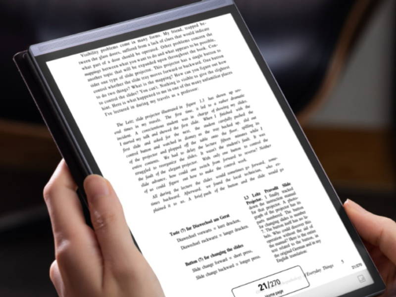 AINOTE Air 2, 8.2" AI Smart E Ink Tablet With Folio Case & Stylus, ChatGPT-Powered Multi-Language Transcription, Adjustable Light Paper Note-Taking Tablet Digital Notebook For Meetings Study