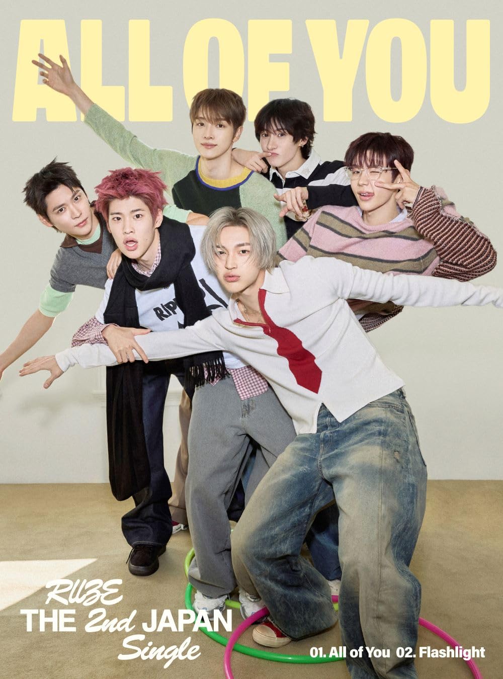 【Amazon.co.jp限定】All of You (初回限定盤B)(特典:メガジャケ(メンバーソロジャケット盤柄:全6種のうちランダム1枚)付)