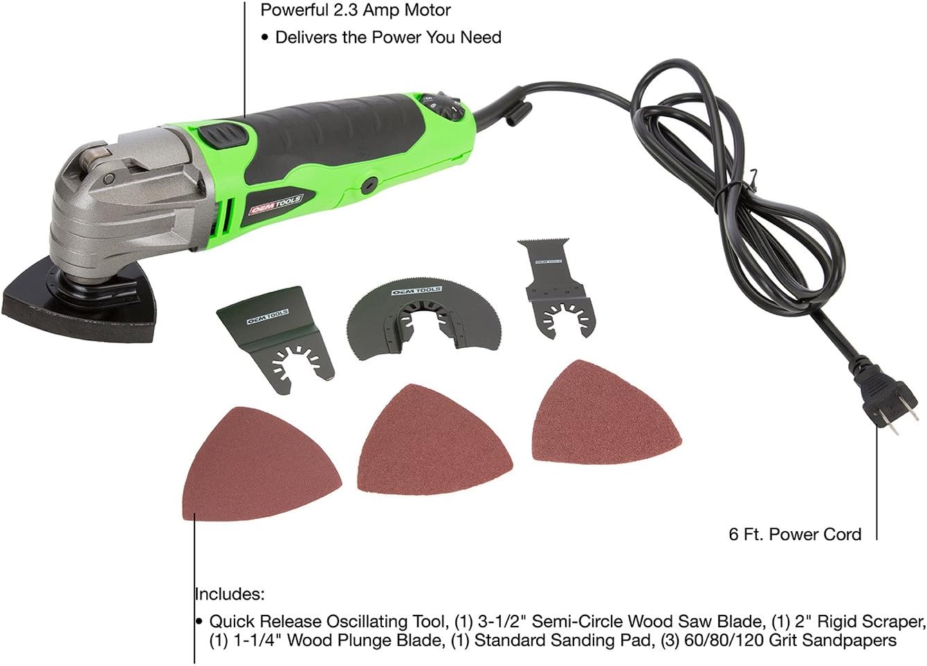 Amazon Crazy 🔥 Deals OEMTOOLS 24495 Corded Oscillating Tool for Sanding, Multifunction Wood Cutting Tools, Multi Use Power Tool, Oscillating Tool Blades Quick Release Change Best Deal OEMTOOLS 24495 Corded Oscillating Tool for Sanding, Multifunction Wood Cutting Tools, Multi Use Power Tool, Oscillating Tool Blades Quick Release Change