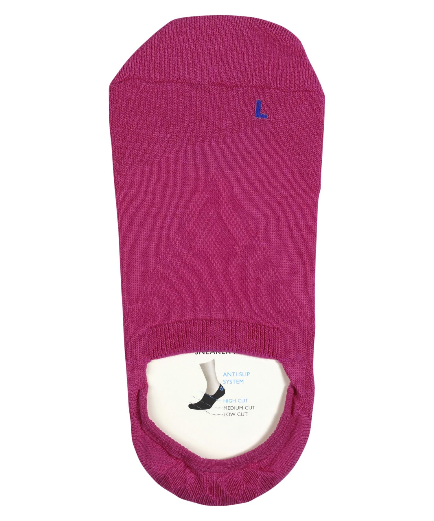 FALKE Kobiety Stopki Cool Kick Invisible W In materiał funkcyjny niewidoczne jednokolorowe 1 Para, Różowy Gloss 8550, 37-38